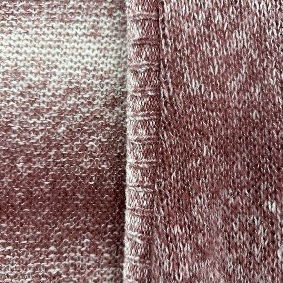 Sun & Shadow Womens Duster Cardigan Sweater S Pink Ombre Open Front Long Sleeve - Picture 6 of 7